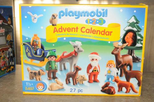 playmobil 5497 kerst in het bos adventskalender, Enfants & Bébés, Jouets | Playmobil, Comme neuf, Ensemble complet, Enlèvement ou Envoi