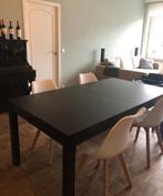 Uitschuifbare eettafel, Huis en Inrichting, Ophalen, Gebruikt, Rechthoekig