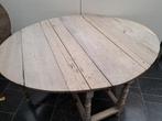 Tafel, sidetable, console vergrijsde eik-gateleg, Ophalen