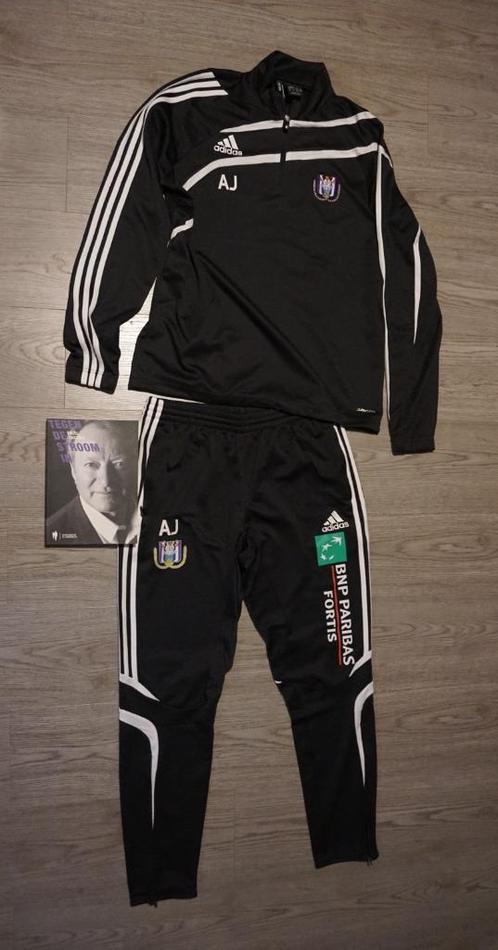 voetbal trainingsoutfit anderlecht coach ariel Jacobs - 2008, Verzamelen, Sportartikelen en Voetbal, Shirt, Ophalen of Verzenden