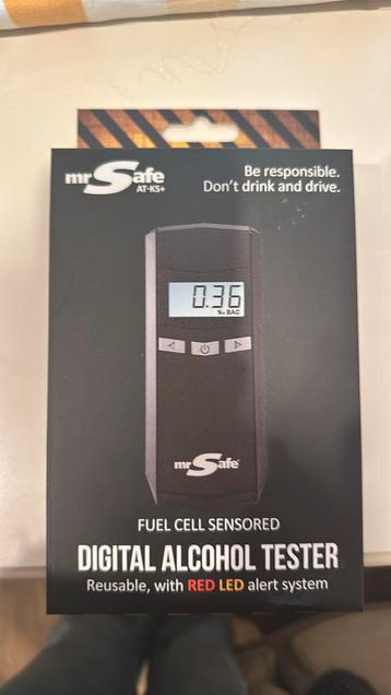 Digitale alcoholtester, Enlèvement, Neuf