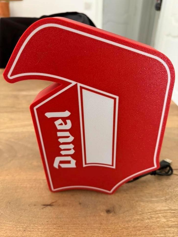 Duvel LED lichtreclame, Verzamelen, Biermerken, Nieuw, Duvel, Ophalen