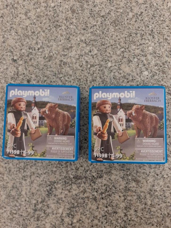 2x ongeopende Pater Eberbach monnik met everzwijn  Nieuw, Kinderen en Baby's, Speelgoed | Playmobil, Nieuw, Los Playmobil, Ophalen of Verzenden