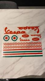 Vespa helm stickers, Motos