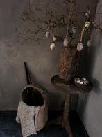 Wijntafeltje, Huis en Inrichting, Ophalen, Rond, Hout, Landelijk