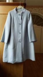 hemelsblauwe jas voor zwangere vrouwen, Blauw, Jasje, Gedragen, Ophalen