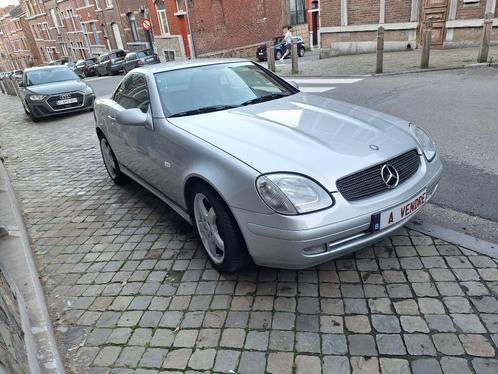 Mercedes slk200 r170 1999, Auto's, Mercedes-Benz, Particulier, SLK, Benzine, Cabriolet, 3 deurs, Handgeschakeld, Zilver of Grijs