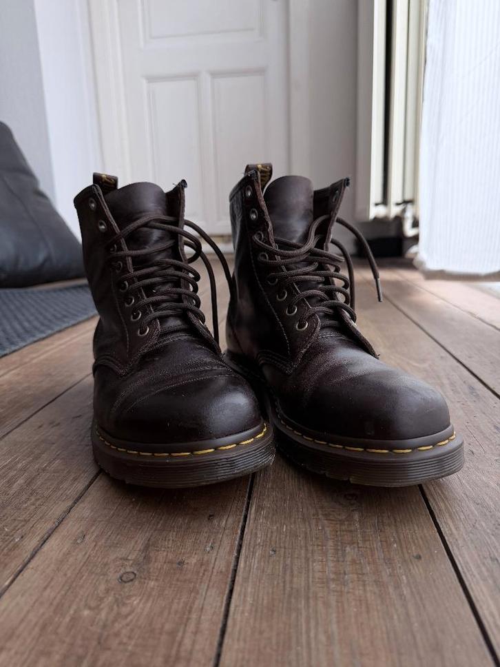 dr martens, Kleding | Heren, Schoenen, Zo goed als nieuw, Boots, Bruin, Ophalen of Verzenden