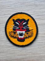 Patch 8 roues de l'US WW2 Tank Destroyer, dos blanc, Collections, Enlèvement ou Envoi