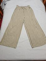 Gestreepte broek met brede pijpen van Groggy, Vêtements | Femmes, Culottes & Pantalons, Taille 34 (XS) ou plus petite, Porté, Groggy