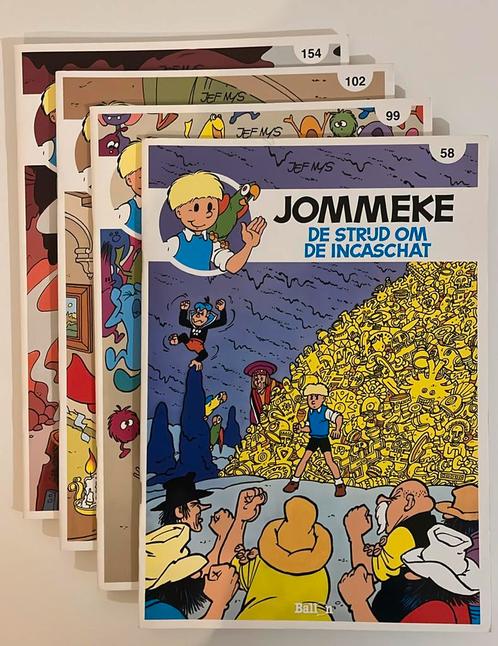 Strips Jommeke (kleur, blauwe flap) - NIEUWSTAAT, Boeken, Stripverhalen, Ophalen