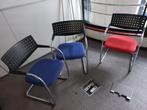lot de 18 chaises de bureau, Maison & Meubles, Chaises, Enlèvement, Utilisé, Bleu