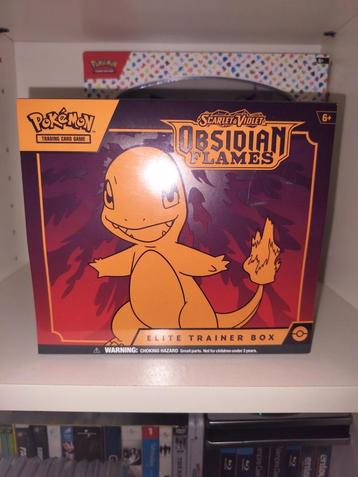 Pokemon tcg Obsidian flames etb SEALED 2stuks beschikbaar voor biedingen