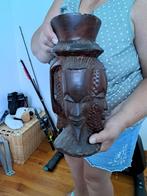 objet africain cendrier en bois, Antiquités & Art, Enlèvement ou Envoi