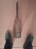 Diamantboor met verlengstuk, Ophalen