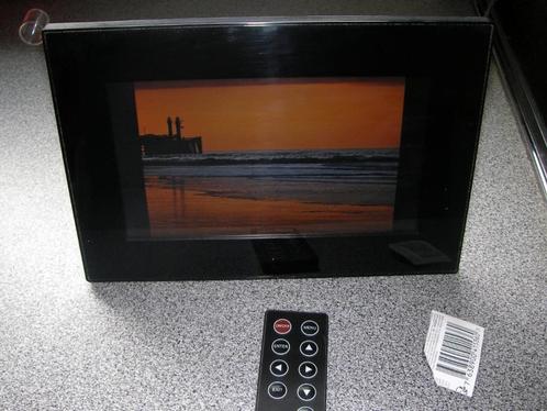 Digitale Fotolijst Fotokader, Audio, Tv en Foto, Foto | Digitale fotokaders, Zo goed als nieuw, Kleiner dan 8 inch, Afstandsbediening