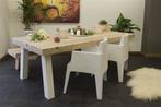 Tafel van steigerhout met stalen poten, Ophalen of Verzenden, Nieuw