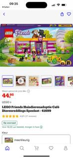 LEGO Friends Huisdierenadoptie Café set (41699)., Ophalen, Zo goed als nieuw, Lego