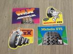 4 stickers Michelin - banden, Verzamelen, Ophalen of Verzenden, Merk, Zo goed als nieuw