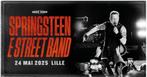 2 billets pour Bruce Springsteen à Lille (24/05) - pelouse, Tickets en Kaartjes, Twee personen, Mei
