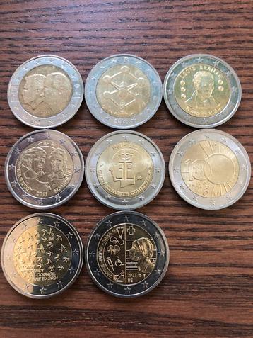 Speciale 2 euro munten Belgie beschikbaar voor biedingen