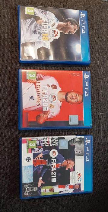 PS4 FiFA 18,20,21 beschikbaar voor biedingen
