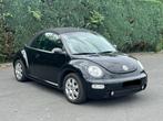 Volkswagen NewBeetle // 1.9TDI // 123.000KM !!, Auto's, Volkswagen, Cabriolet, Zwart, Leder, Lederen bekleding