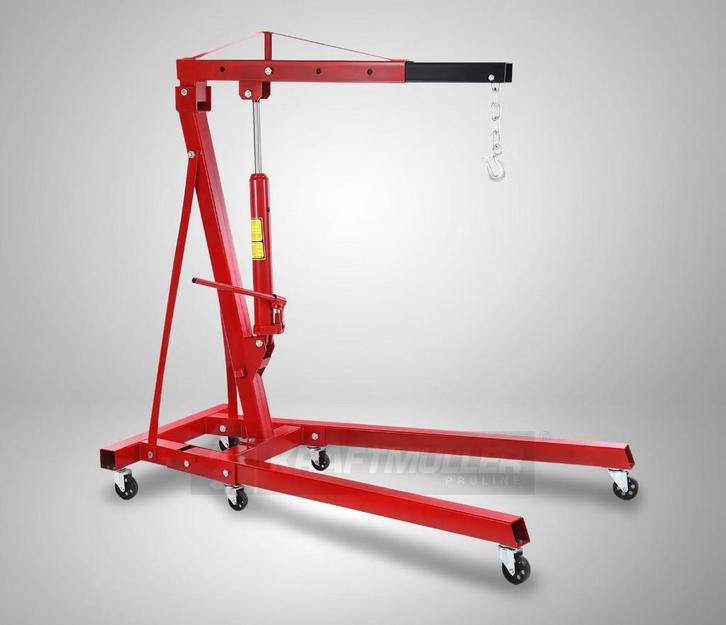 Opvouwbare Werkplaatskraan / Motorblokkraan 3 ton, Auto diversen, Krikken, Nieuw, Garagekrik, Hydraulisch, Ophalen of Verzenden