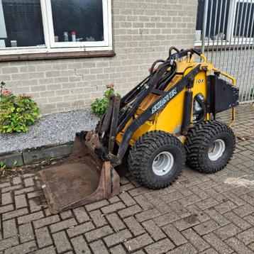 Skidster M10X Schranklader Minishovel Sherpa NIEUWE MOTOR beschikbaar voor biedingen