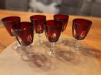 Set van 6 Cristal D’Arques Durand wijnglazen, Antiek en Kunst, Ophalen
