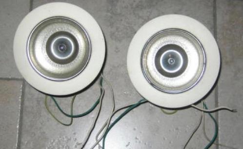 2 inbouwspots, Huis en Inrichting, Lampen | Spots, Gebruikt, Ophalen of Verzenden