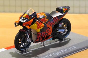 Miguel Oliveira KTM RC16 2021 1:18 beschikbaar voor biedingen