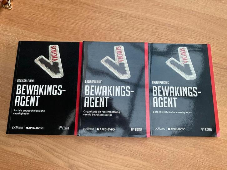 Opleiding bewakingsagent - Integrale Veiligheid, Boeken, Schoolboeken, Zo goed als nieuw, Ophalen