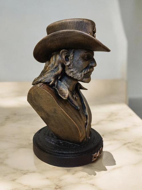 MOTÖRHEAD - Lemmy Kilmister buste, Verzamelen, Muziek, Artiesten en Beroemdheden, Nieuw, Pop, Beeldje of Miniatuur, Ophalen of Verzenden