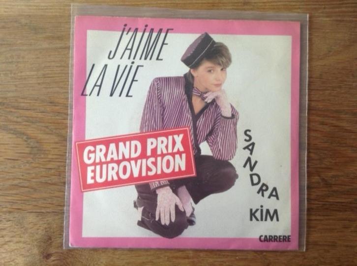 single sandra kim, Cd's en Dvd's, Vinyl Singles, Single, Pop, 7 inch, Ophalen of Verzenden