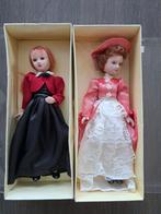 2 porselein poppen Nieuw, Ophalen of Verzenden, Nieuw, Pop