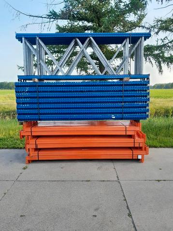 Ar palletstelling magazijnstelling 3.0x1.05x2.7m gebruikt. beschikbaar voor biedingen