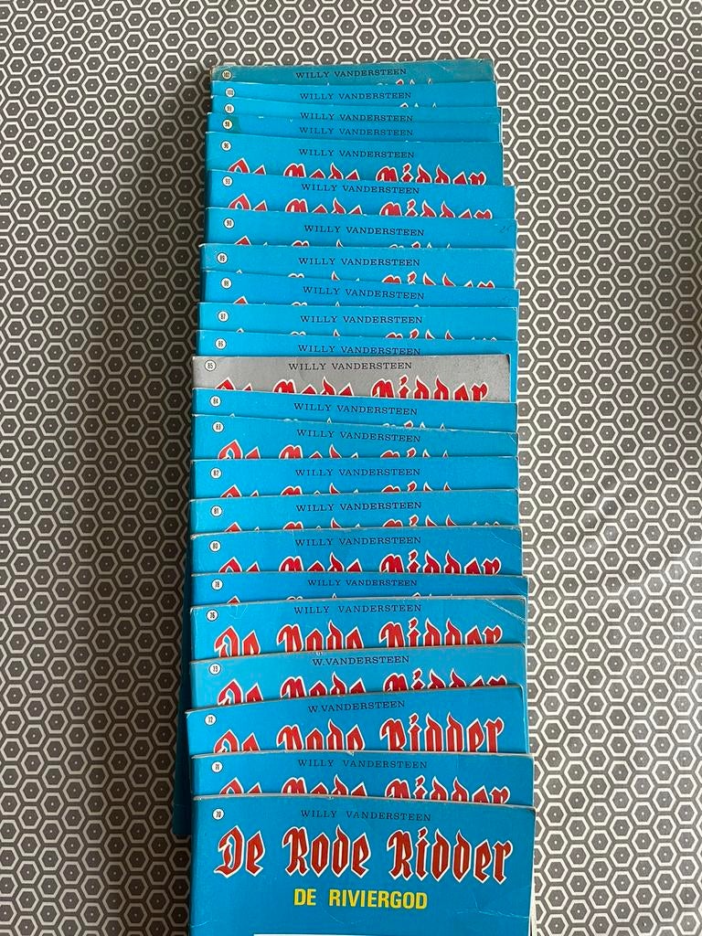 De Rode Ridder strips. Nrs zie foto. 66 stuks, Ophalen of Verzenden