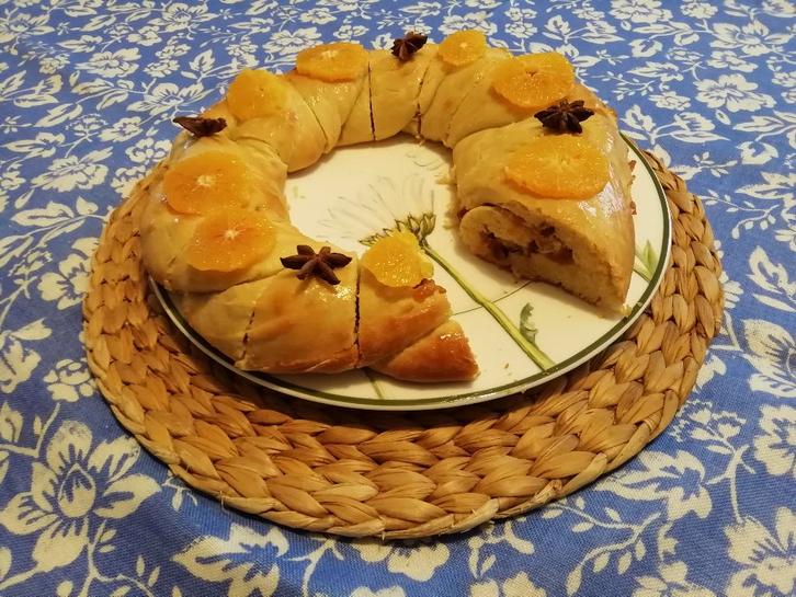 Gâteau couronne nattée, Diversen, Levensmiddelen, Ophalen of Verzenden