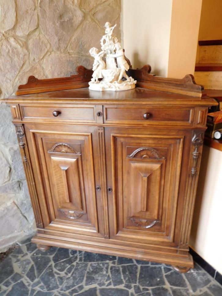 Armoire ancienne de coin, Antiek en Kunst, Antiek | Meubels | Kasten, Ophalen