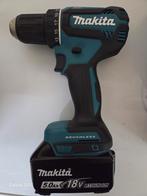 MAKITA accuboormachine, Doe-het-zelf en Bouw, Ophalen, Zo goed als nieuw, Boor- en Schroefmachine, Variabele snelheid