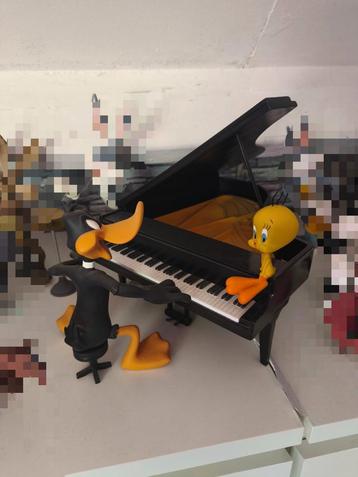 Statue Daffy Duck Tweety Leblon Delienne Pino Warner Bros., Enlèvement ou Envoi, Comme neuf, Statue ou Figurine