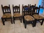 Set van 6 stoelen, Huis en Inrichting, Stoelen, Ophalen, Gebruikt