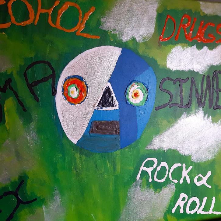 Origineel schilderij van Hannes D'haese (Hannes Le Compte), Antiek en Kunst, Kunst | Schilderijen | Modern, Ophalen