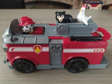 Paw Patrol omvormbare brandweerwagen