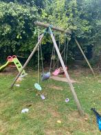 Houten Schommel met 5 bevestigingspunten, Kinderen en Baby's, Speelgoed | Buiten | Speeltoestellen, Ophalen, Gebruikt, Schommel