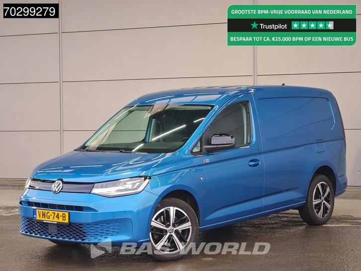 Volkswagen Caddy 122pk Automaat L2H1 LED ACC Navi Airco Came, Auto's, Bestelwagens en Lichte vracht, Bedrijf, Te koop, Achteruitrijcamera