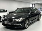 BMW 5 Serie 530 e 184Cv Clim Cuir Sport Grand Gps Xenon Ja 1, Cuir, Argent ou Gris, Entreprise, Noir