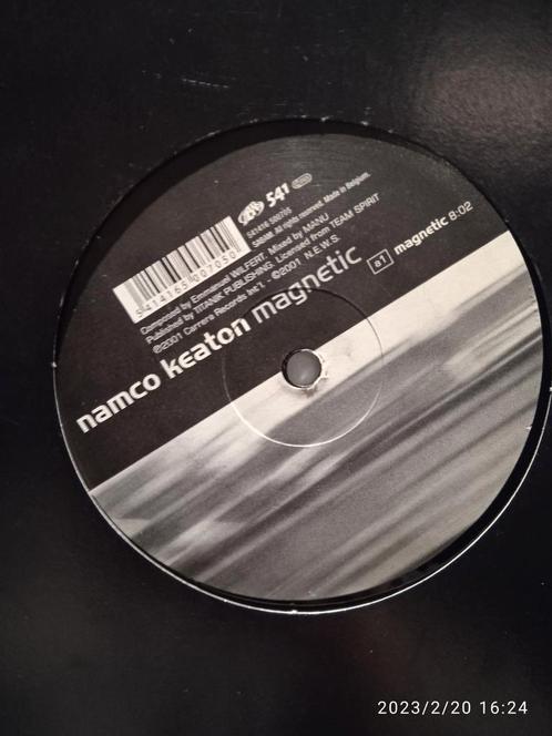 12" Namco Keaton - Magnetic (Techno/Retro), Cd's en Dvd's, Vinyl | Dance en House, Gebruikt, Techno of Trance, 12 inch, Ophalen of Verzenden