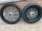 Harley Davidson spaakwielen met Dunlop banden, Motoren, Onderdelen | Harley-Davidson, Gebruikt